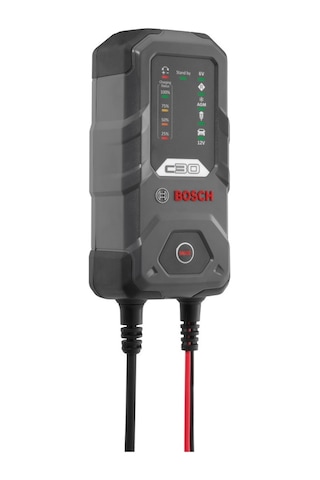 Bosch C3 6V - 12V Akü Şarj Cihazı