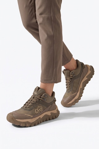 Guja Haki Bağcıklı Kalın Kaymaz Tabanlı Erkek Outdoor Trekking Bot 26k513