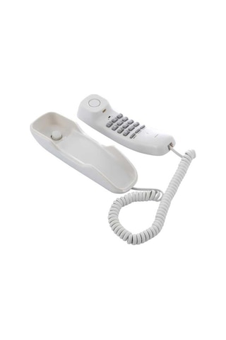 Alfacom 103 Duvar Tipi Kablolu Telefon Siyah