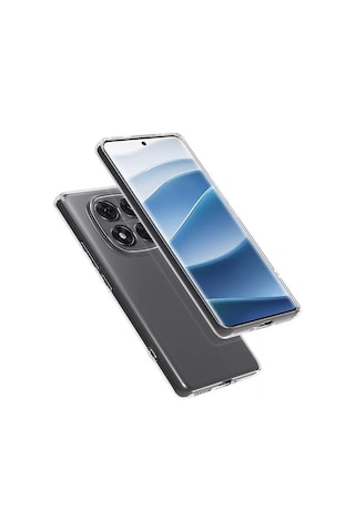 Xiaomi Redmi Note 14 Pro 4g Kılıf Zore Süper Silikon Kapak Seffaf