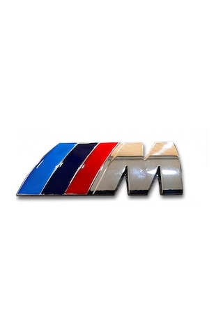 Bmw M Power Krom Bagaj Amblemi