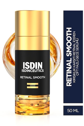 Yeni Başlayanlar İçin Kırışıklık Karşıtı Ve Aydınlatıcı Etkili Retinal İçeren Çift Fazlı Serum - Retinal Smooth 50 Ml