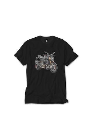 Ducati Multistrada 1200 Siyah Tişört Siyah