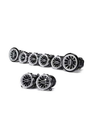 Autogp Mercedes W213 Havalandırma Menfez Ambiyans Seti 64 Renk Ön Arka Set 2018+