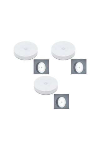 3 Adet Hareket Sensörlü Şarjlı Led Işık Lamba