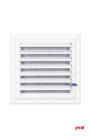 Alüminyum Banyo Wc Havalandırma Menfezi 36x36 Beyaz Seri