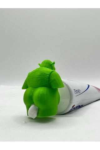 Shrek Diş Macunu Kapağı Yeşil