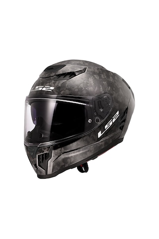 Ls2 Dragon Karbon Forged Kask Siyah