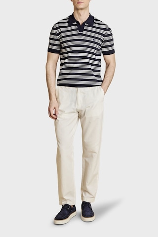 Brooks Brothers Erkek Polo Yaka Kazak Bbss26mkl013388 Lacivert Kırık Beyaz