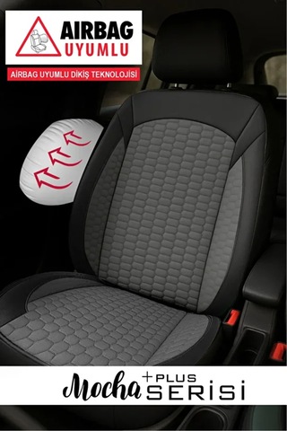 Volkswagen Golf Vii 1.2 Tsi Bmt 105 Midline Plus 2014 Uyumlu Plus Serisi Tay Tüyü Füme Oto Kılıfı Tam Set