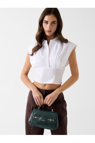 Guess Melinda Kadın El Ve Çapraz Çanta Hwkl9933200 Yeşil