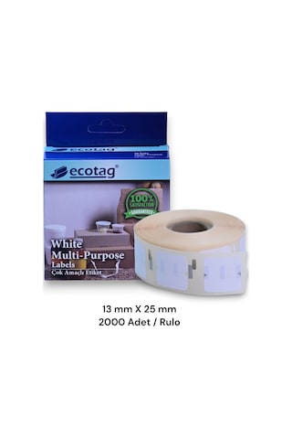 Dymo Muadil 24X12MM Çok Amaçlı Etiket 2000 Adet Lw-450