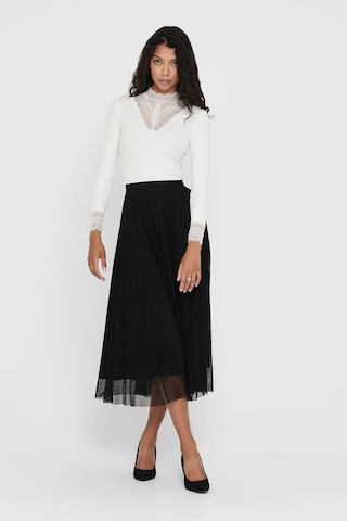 Only Kadın Onllavına Beli Lastikli Maxi Boy Etek 15214303 Siyah Siyah