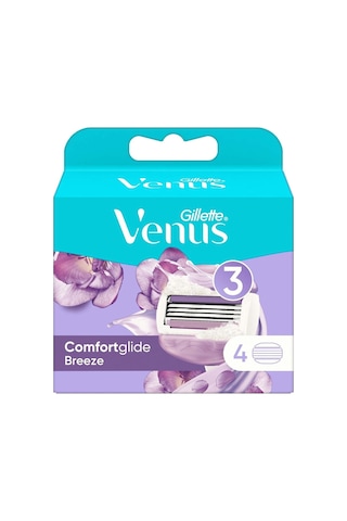 Gillette Venus Comfortglide Breeze Tıraş Makinesi + 6 Yedek Tıraş Bıçağı
