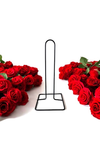 Havlu Peçetelik , Siyah Renk Rulo Peçetelik , Metal Masa Tezgah