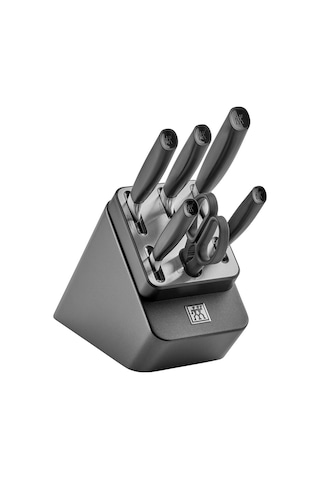 Zwilling All Star Blok Bıçak Seti 7 Parça Antrasit Zw-337614000 Zwilling Renkli Diğer