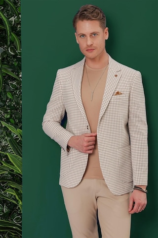 Efor C 638 Slim Fit Bej Spor Ceket Bej