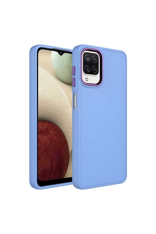 Galaxy A12 Kilif Zore Luna Disi Soft Yumusak Içi Kadife Kilif 563232642