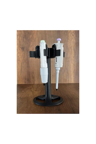360 Döner Mikropipet Standı Laboratuvar Pipet Tutucu Organizer Mikropipetler Dahil Değildir
