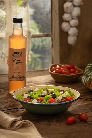 1001 Çiftliği Üzüm Sirkesi 500ml - Doğal Fermanyasyon