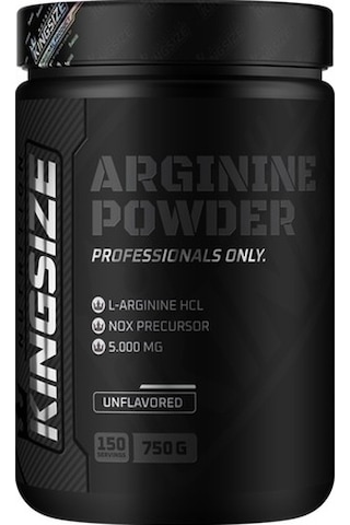 Kingsize Nutrition Arginine Powder 750 Gr
