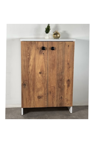 Ayakkabılık Ayakkabı Dolabı Ahşap Raf 6300 Ahşap - Beyaz