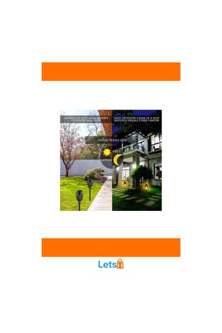 Güneş Enerjili Su Geçirmez Alev Efektli Bahçe Lambası Çok Renkli