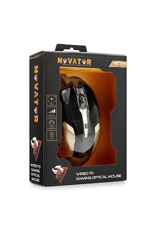 Hadron Novator HDG31 Kablolu RGB Optik Oyuncu Mouse