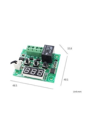 Elektronikport-W1209 Dijital Termostat Sıcaklık Kontrol Devresi Sensörlü