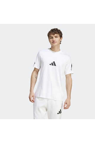 Whıte Adidas Erkek T-shirt M Z.n.e. Tee Je3078 001