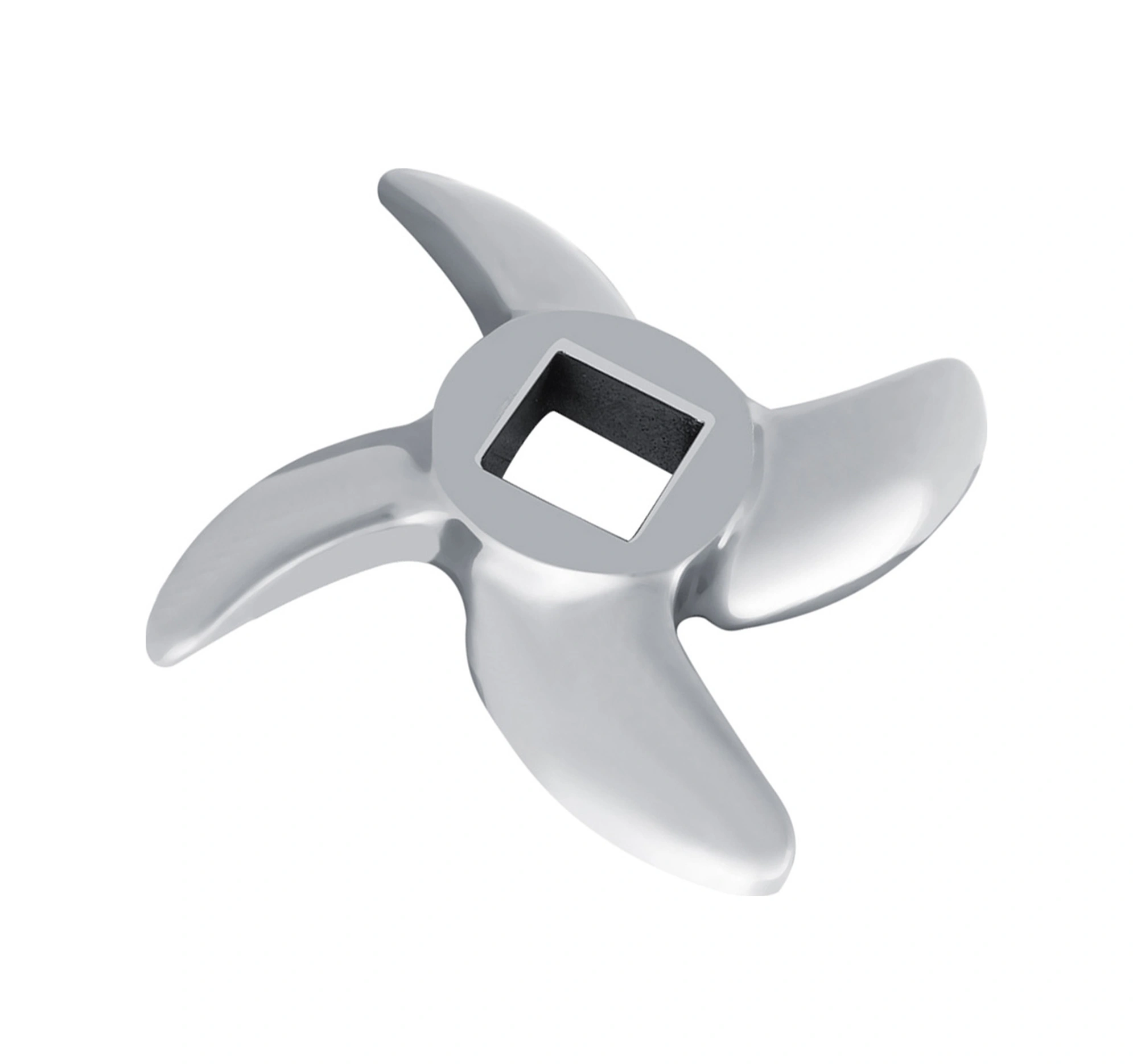 Hangfox 22 Paslanmaz Çelik Eğri Çapraz Bıçak - Et Değirmeni Tamiri Ve Yenileme Aksesuarı