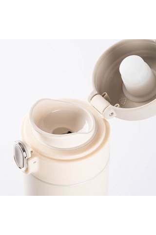 Tantitoni Krem Paslanmaz Çelik Termos 400ml Bomb 8003-400-b