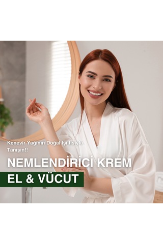 Kenevir Tohumu Yağı Nemlendirici Krem 100ml