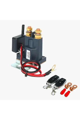 Motion003 12v500a 500a 12v Dc Kablosuz Uzaktan Kumandalı Röle Ana Şalterli Yüksek Akım Akü Kesme Ayrıcı Römork Araba Motosiklet Tekne