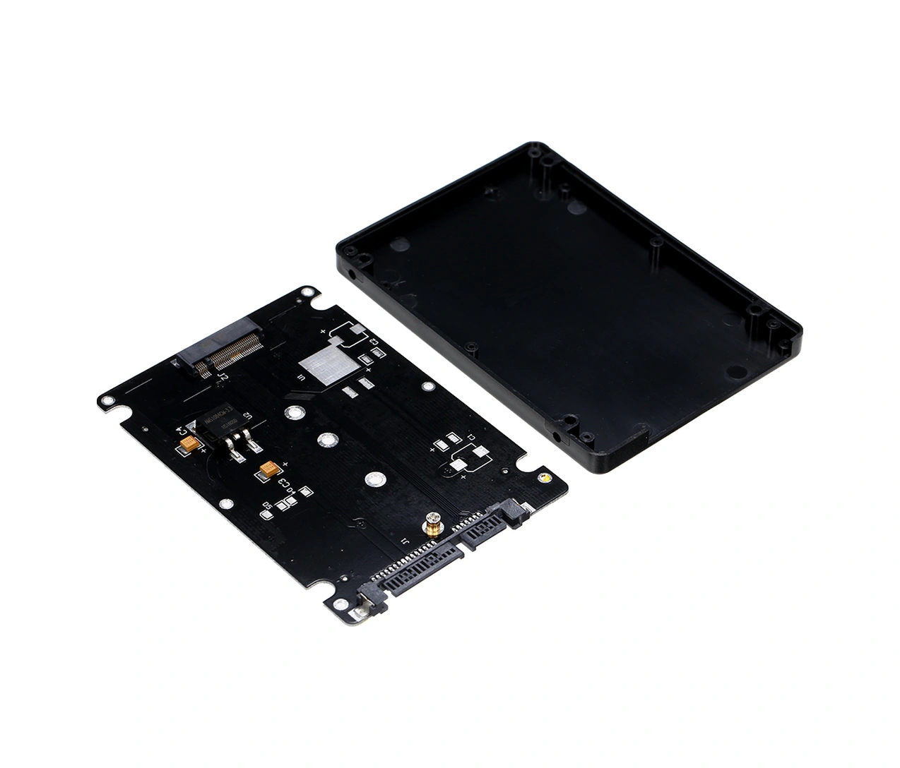 Qingmipy M.2 Ngff Ssd'den Sata3 Arayüzüne Dönüştürücü Kart - Ngff M.2'den 22 Pin Sata Iıı'ye Çevirici