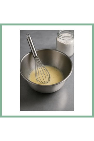 Bşkvirgo Çelik Küçük Yumurta Çırpıcı 14 Cm Bsk2026 Çok Renkli