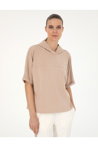 Pierre Cardin Kadın Bej Sweatshirt 50291224-vr011 Bej