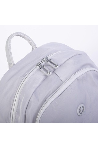 Nas Bag Unisex Su Geçirmez Çok Gözlü Extra Hafif Sportif Sırt Çantası Gri