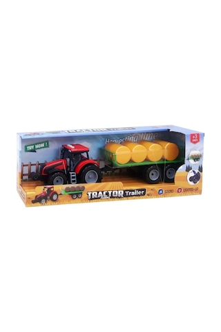 Ayatoys Oyuncak Pilli Balyalı Traktör 40289