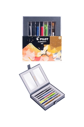 Almighty Set Premium 7 Parça Yazım Ve Çizim Seti Çok Renkli
