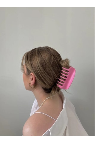 Aurrari Mandal Kadın Toka Seti 6'lı Pembe