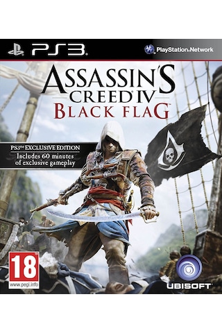 Ps3 Assassin'S Creed Black Flag (Kutulu) Kitapçıklı Ps3 Assassin'S Creed Black Flag (Kutulu) Kitapçıklı