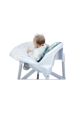 Sevi Bebe 264 5'li Kullan At Kollu Mama Sandalyesi Önlüğü Beyaz