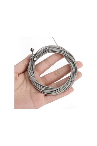 Hfambition 5 Tel Elektro Bas Gitar Teli - Paslanmaz Çelik, Dayanıklı, 120 Cm Uzunluk, Tamir Ve Değişim İçin