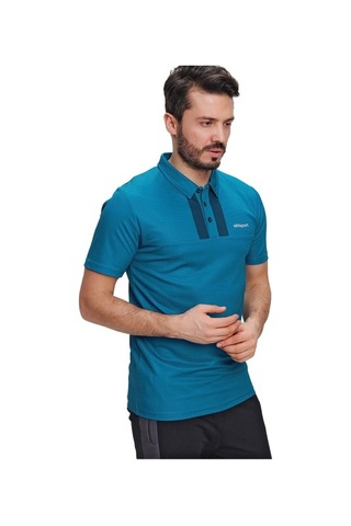 Uhlsport Erkek Günlük Polo T-shirt Young Siyah