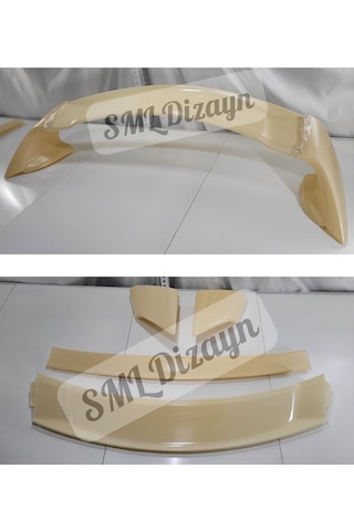 Civic Fd6 Bagaj Üstü Yüksek Spoiler-spoyler Boyasız Plastik