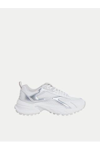 Calvin Klein Hw0hw0314005y Hike Run Ckstripe Mesh Met Kadın Günlük Ayakkabı Beyaz