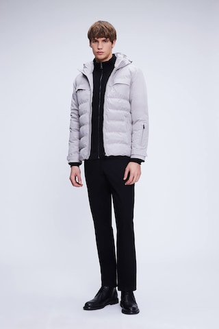 Hatemoğlu Taş Regular Fit Hakim Yaka Kapüşonlu Kaban 22191024a002 Taş Taş