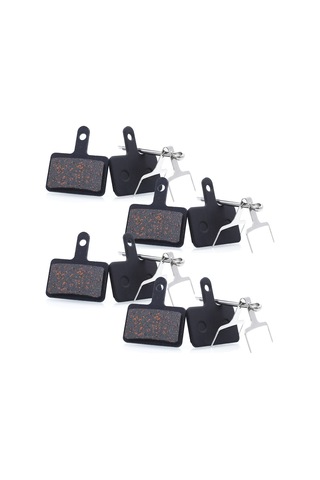 Dinosaurs 4 Pairs Bisiklet Fren Balataları M355 Için Dağ Bisikleti Altın