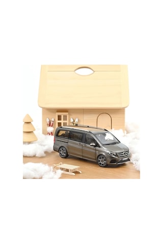 Norev 183873 1/18 Mercedes-benz V-class Amg-line 2018 Indiyum Grey